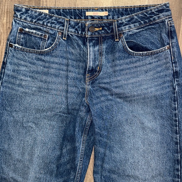 Levi’s Premium Classic Blue Jeans - Low Loose Ample Bas - 31W x 32L - Picture 2 of 8
